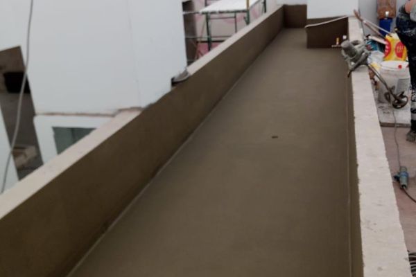 Impermeabilización de jardineras