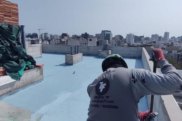 Impermeabilización bajo enchape